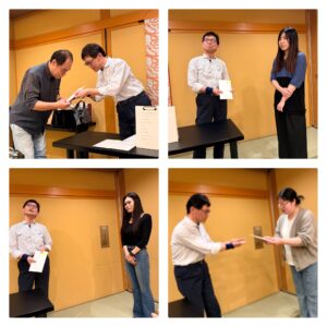 永年勤続者表彰